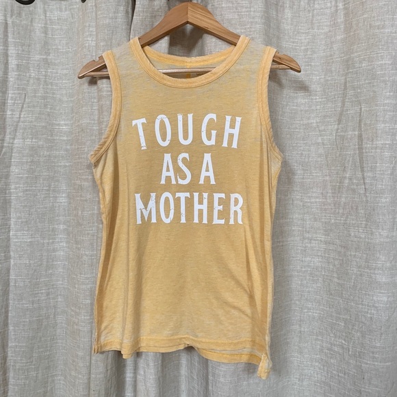 Grayson Threads Tops - Grayson Threads “Tough as a Mother" Yellow Tank
